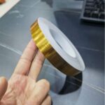 166 Feet 1/2 inch (Golden color) Self-Adhesive Waterproof Tile Gap Tape for Floor and Wall Sealing - Image 8