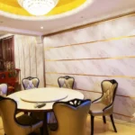 166 Feet 1/2 inch (Golden color) Self-Adhesive Waterproof Tile Gap Tape for Floor and Wall Sealing - Image 2